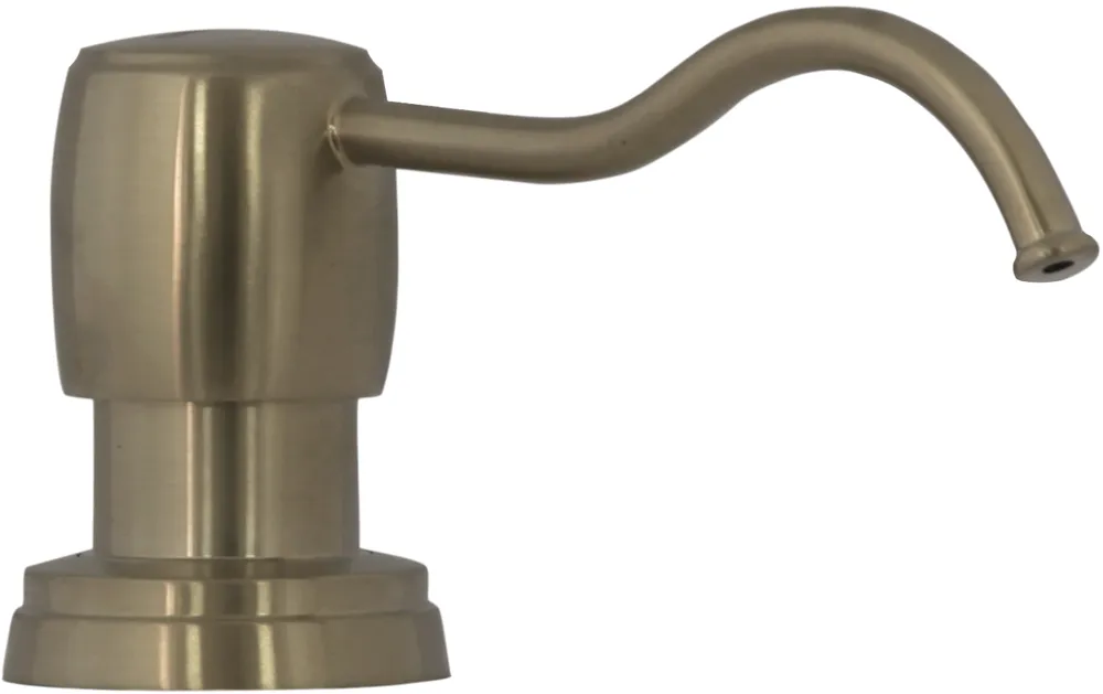Фото товара: Seaman SSA-040 Antique Brass (PVD, satin) дозатор для жидкого мыла, античная латунь