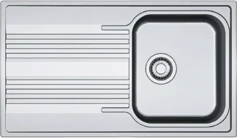 Детальное фото товара: Franke SRX 611-86, мойка, нержавеющая сталь полированная