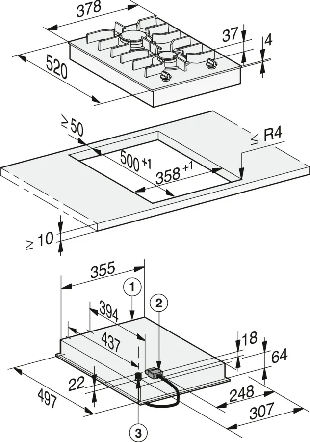 Схема встраивания