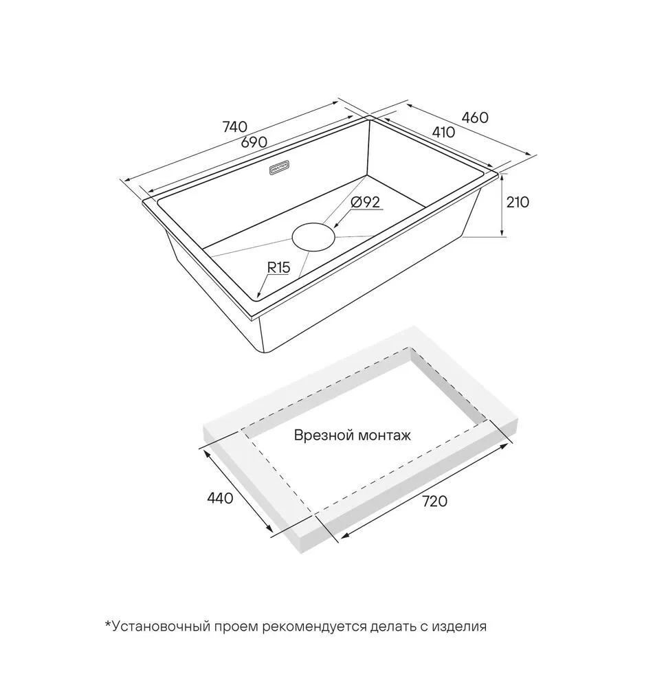 Схема встраивания