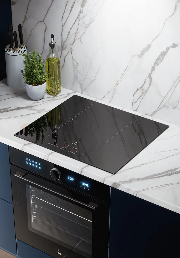 Детальное фото товара: LEX EVI 631A I BL индукционная поверхность