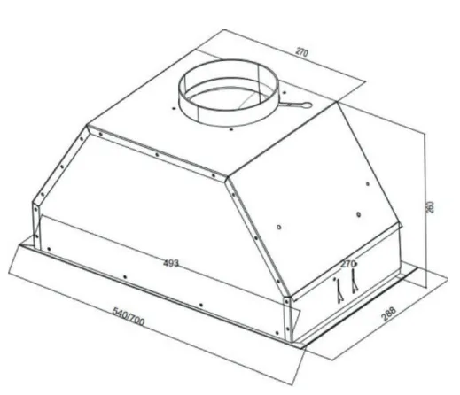 Детальное фото товара: Kuppersberg INTRO 70 X