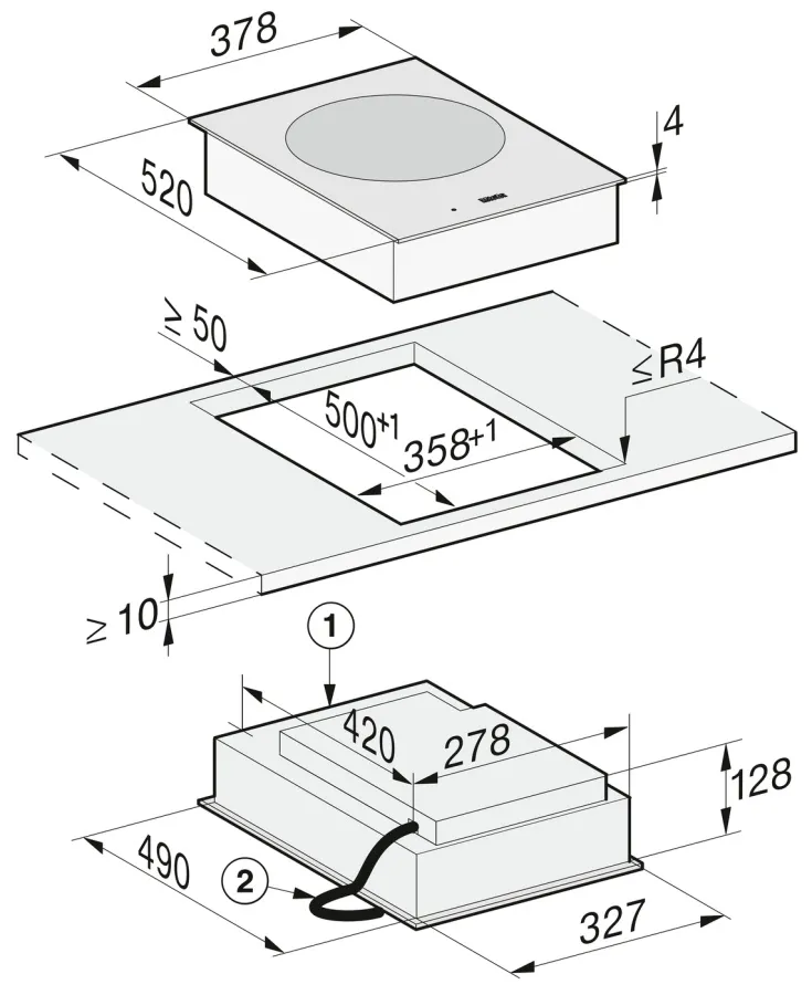 Схема встраивания