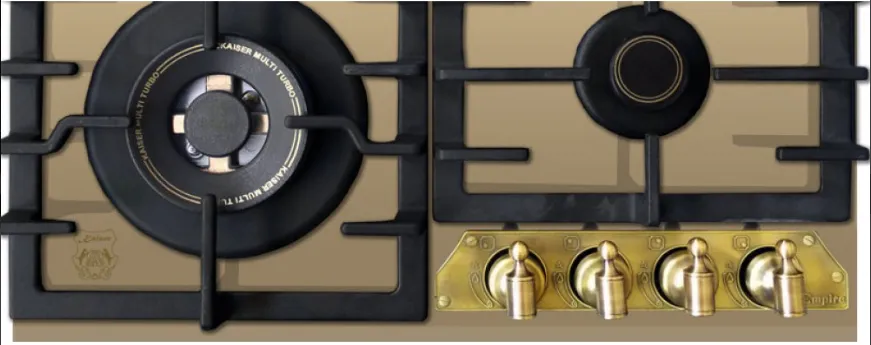 Детальное фото товара: KAISER KCG 6335 ElfEm Turbo газовая поверхность