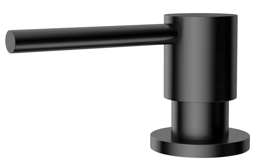 Фото товара: Omoikiri OM-03-GM, дозатор для моющего средства, вороненая сталь