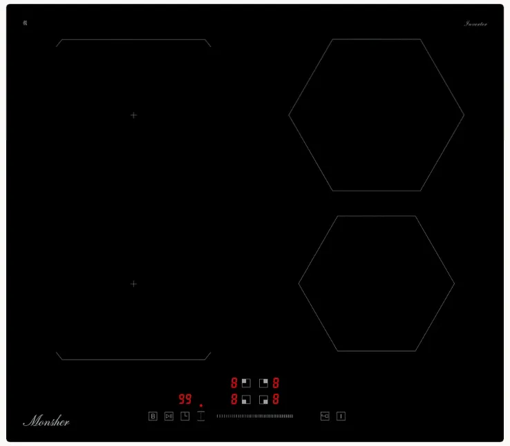 Детальное фото товара: Monsher MHI 6016 индукционная поверхность