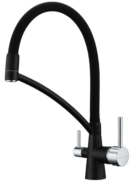 Фото товара: Paulmark SIEGEN, смеситель, гранит, черный