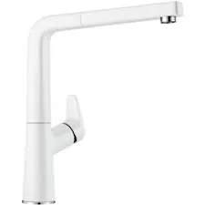 Фото товара: Blanco Avona-S, смеситель, гранит, белый