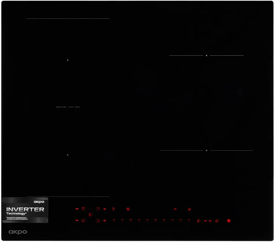 Детальное фото товара: AKPO PIA 6094122FZ-1 BL индукционная поверхность