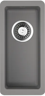 Фото товара: Omoikiri Kata 20-U-GR, мойка, гранит, leningrad grey