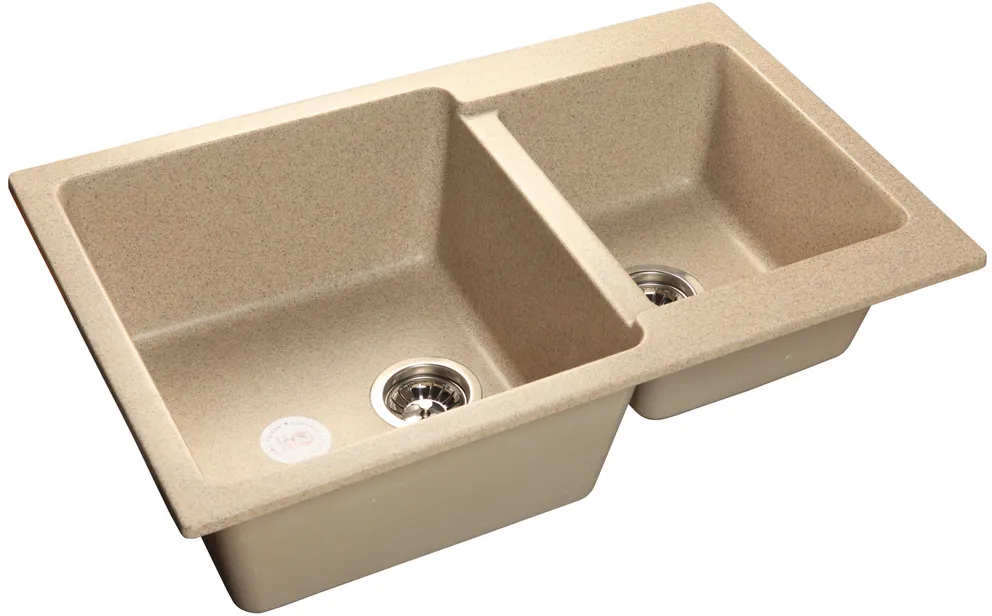 Детальное фото товара: GranFest PRACTIK GF-P-780 K, мойка, мрамор, песочный