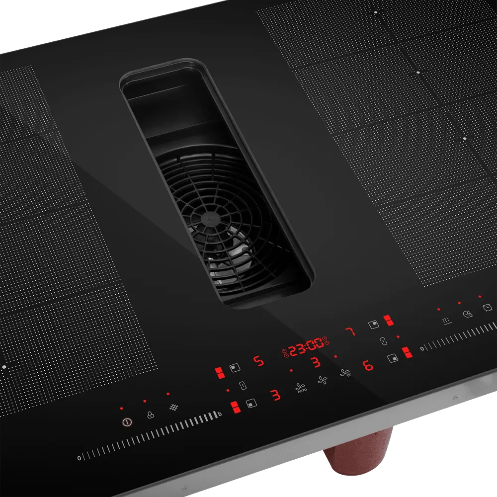 Детальное фото товара: Maunfeld MIHC834SF2BK индукционная поверхность