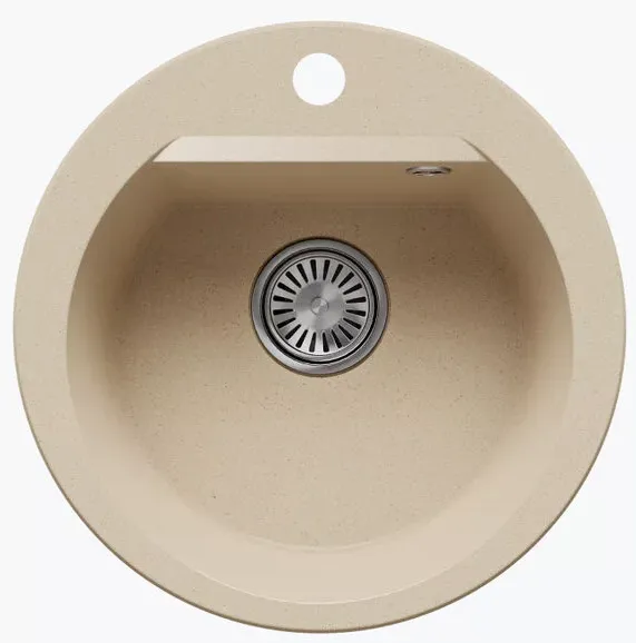 Фото товара: Polygran ATOL-520, мойка, мрамор, опал 328