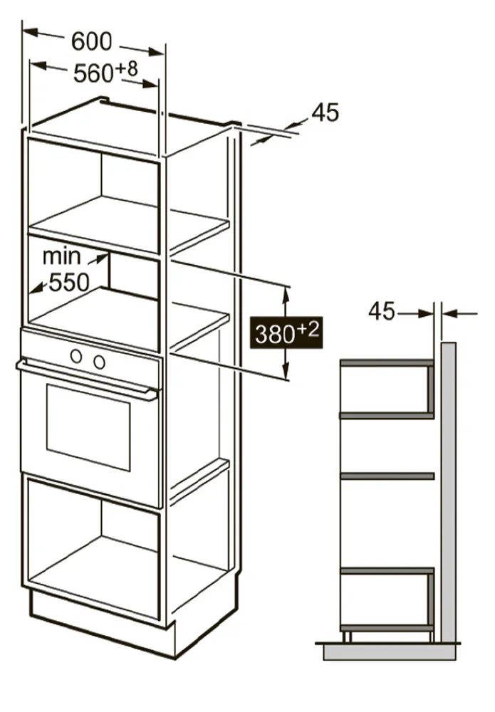 Детальное фото товара: Kuppersberg HMW 650 BL