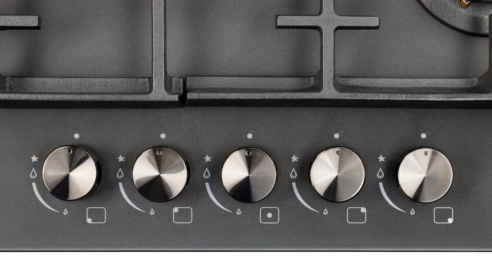 Детальное фото товара: HIBERG VM 7255 B газовая поверхность