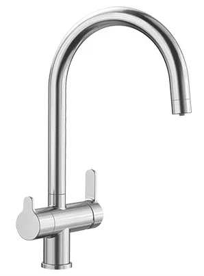 Фото товара: Blanco Trima, смеситель, нержавеющая сталь PVD Steel