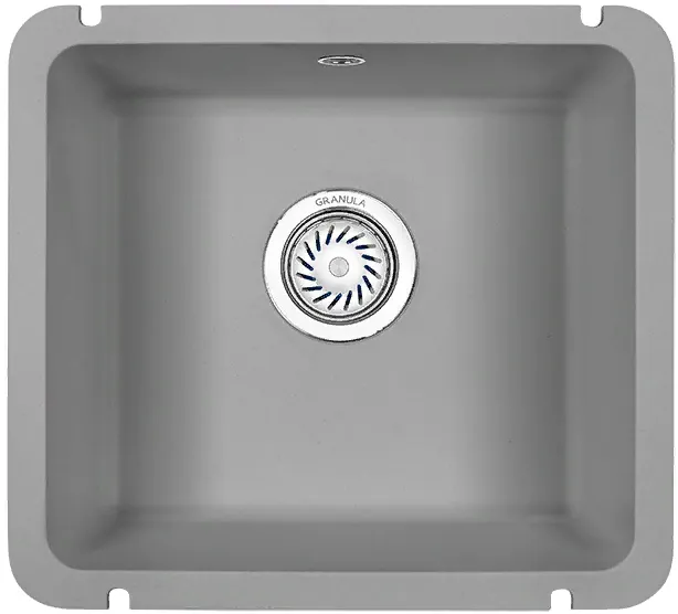 Фото товара: GRANULA 3601 мойка, гранит, алюминиум