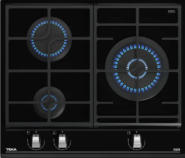 Фото товара: Teka GZC 63310 XBN BLACK газовая поверхность