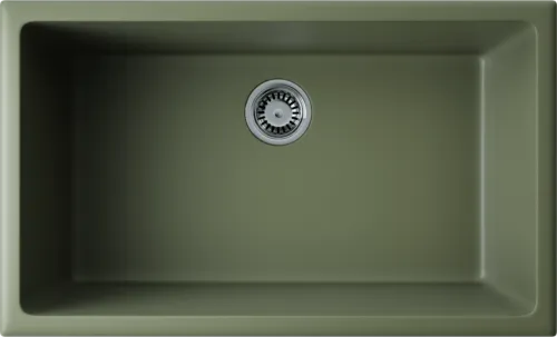 Фото товара: Omoikiri Okinoshima 76-U/I-OL, мойка, керамика, olive