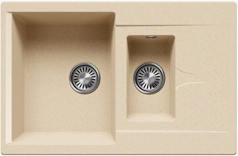 Фото товара: Polygran BRIG-770, мойка, мрамор, опал 328