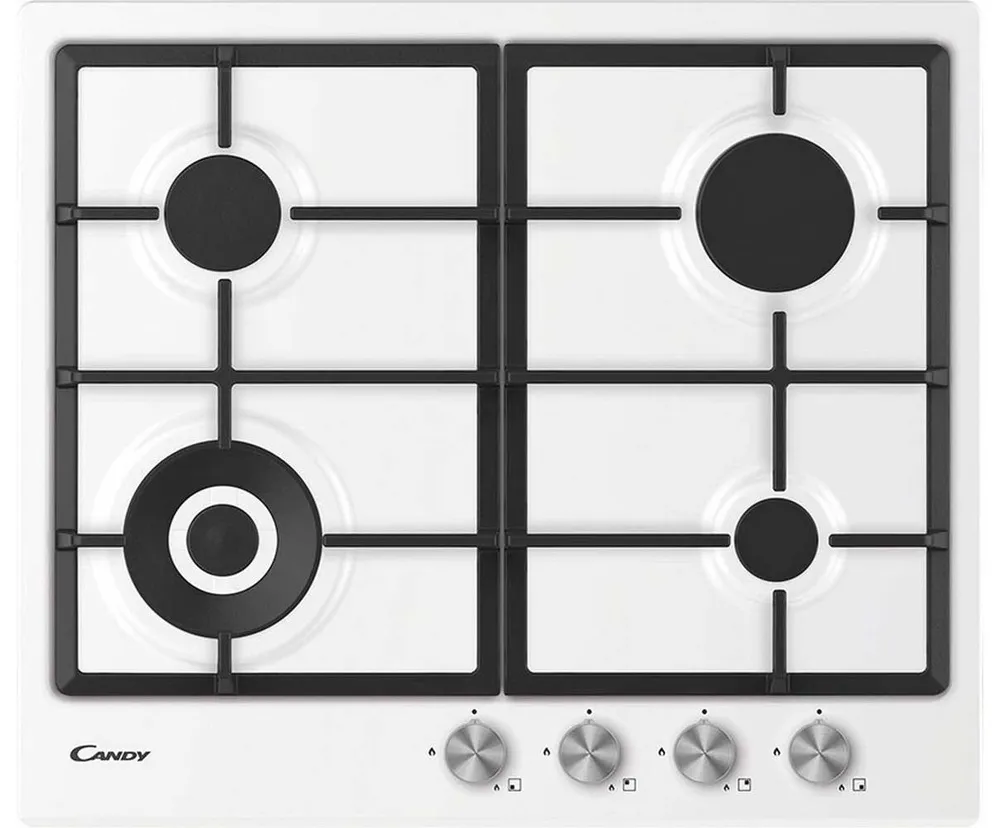 Фото товара: Candy CHG6BF4WPXWRU стеклокерамическая поверхность
