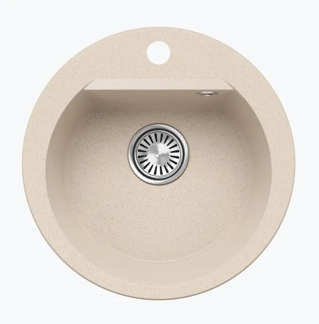 Фото товара: Polygran ATOL-460, мойка, мрамор, кремовый 327