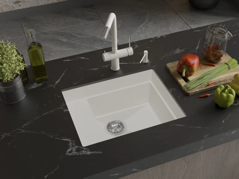 Детальное фото товара: Rivelato NOBILE NB-544-L brina, мойка, гранит, иней