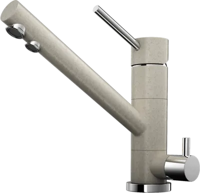 Фото товара: Omoikiri Tonami-SA, смеситель, гранит, бежевый