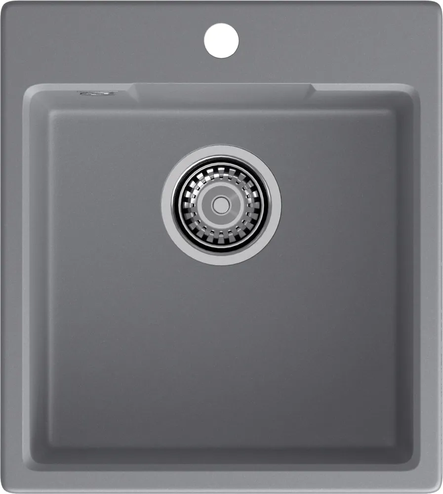 Детальное фото товара: GranFest URBAN GF-UR-644, мойка, гранит, темно-серый