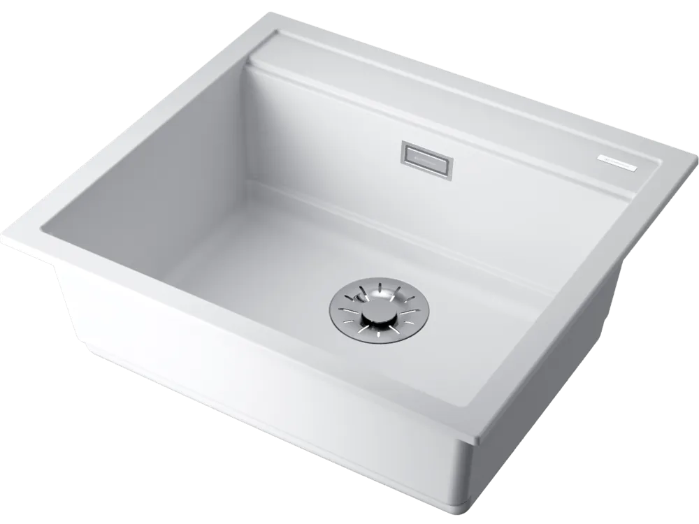 Детальное фото товара: Omoikiri Kitagawa 57-WH, мойка, керамика, белый