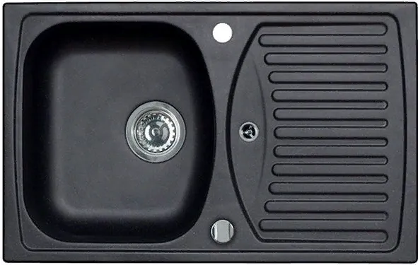 Фото товара: ALVEUS GRANITAL RECORD 30 CARBON-G91, мойка, гранит, черный (в комплекте с сифоном 1113101)