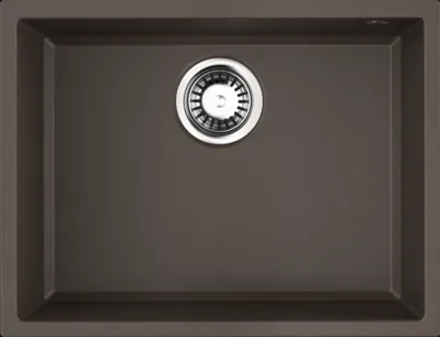 Детальное фото товара: Omoikiri Tedori 54-U-DC, мойка, гранит, темный шоколад