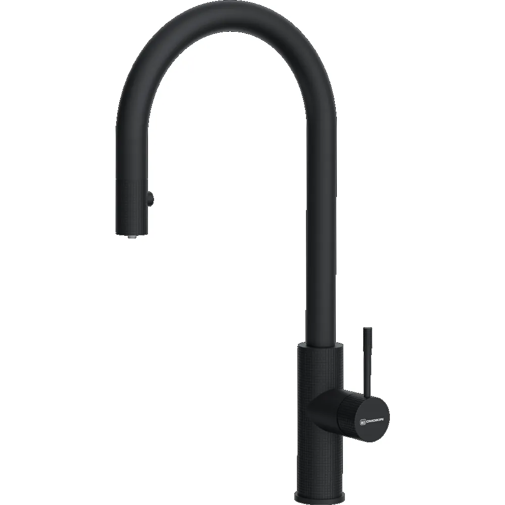 Фото товара: Omoikiri Asakawa-S GB, смеситель, гранит, графит