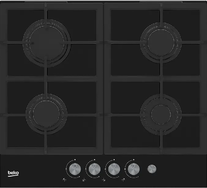 Фото товара: Beko HILG 64235 S газовая поверхность