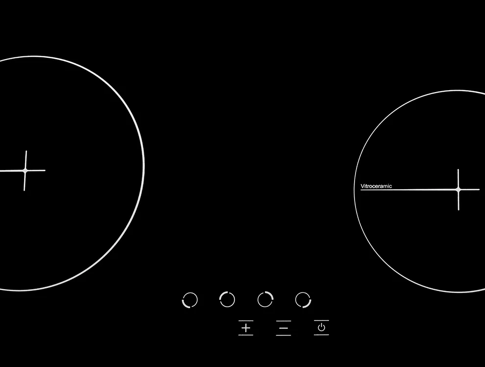 Детальное фото товара: SIMFER H60D14B001 стеклокерамическая поверхность