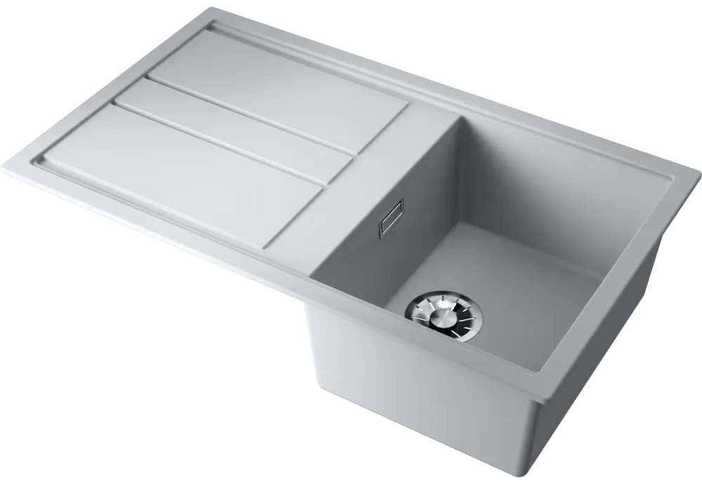 Детальное фото товара: Omoikiri Kitagawa 86-WH, мойка, керамика, белый