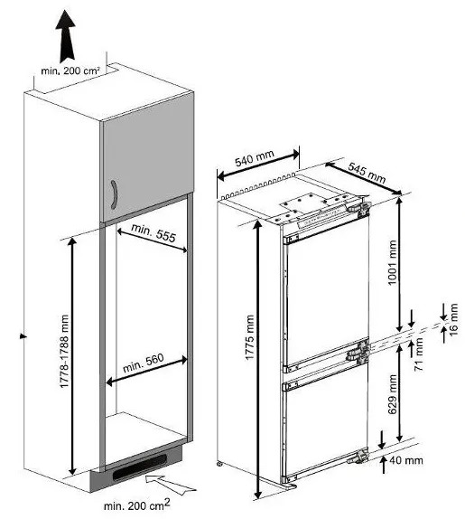 Схема встраивания