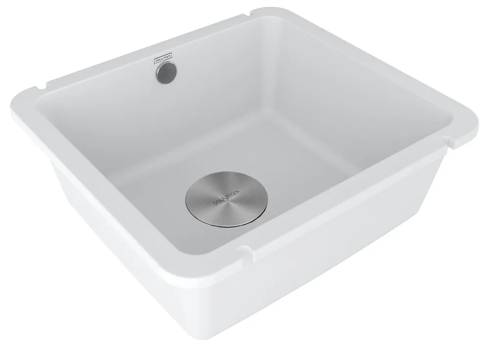 Детальное фото товара: Paulmark UNTER, мойка, гранит, белый