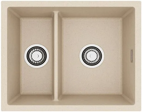 Фото товара: ALVEUS OMNI 50 GRANITAL TERRA-G22, мойка, гранит, песочный (в комплекте с сифоном 1150202)