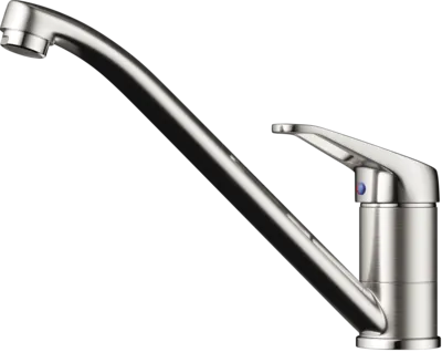 Фото товара: Omoikiri Kado-BN, смеситель, нержавеющая сталь