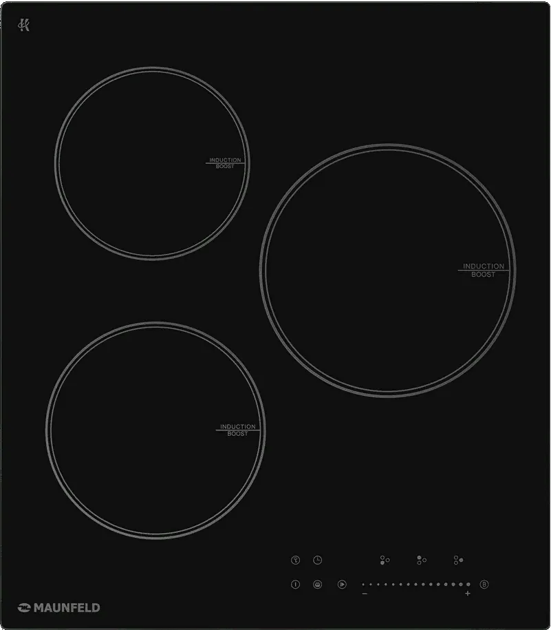 Фото товара: Maunfeld CVI453STBK индукционная поверхность