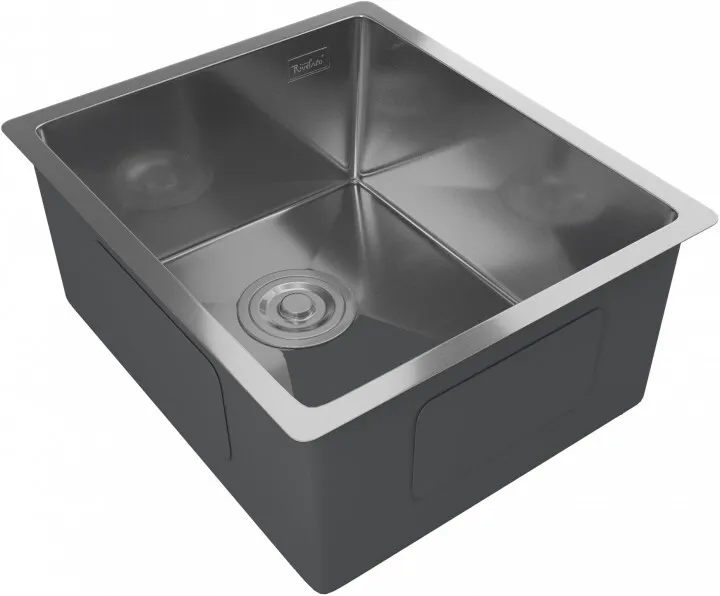 Детальное фото товара: Rivelato RINOX 3844 UN INOX, мойка, нержавеющая сталь