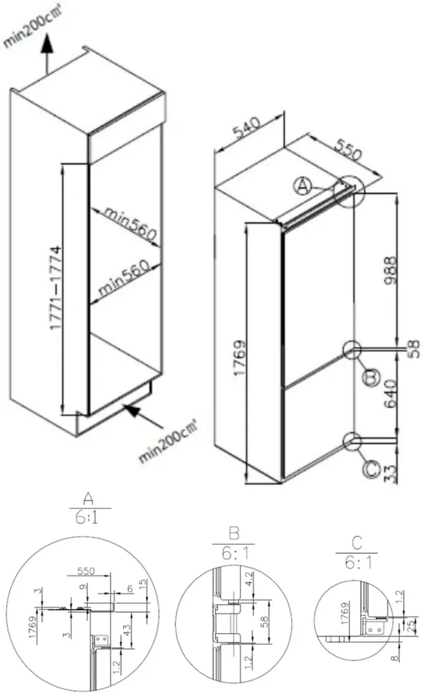 Схема встраивания