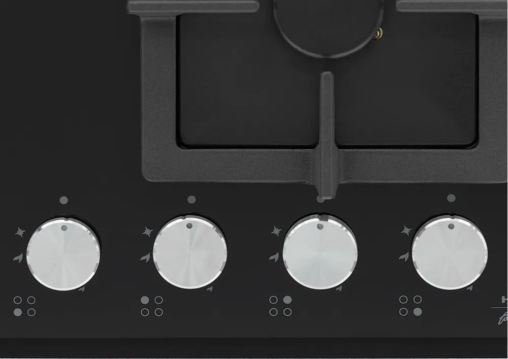 Детальное фото товара: Krona CALORE 60 BL газовая поверхность