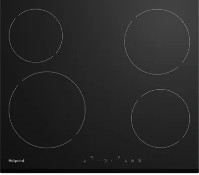 Фото товара: Hotpoint HR 6T1 B стеклокерамическая поверхность