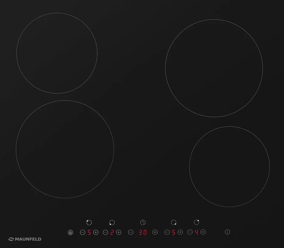 Фото товара: Maunfeld EVCE.594-BK стеклокерамическая поверхность