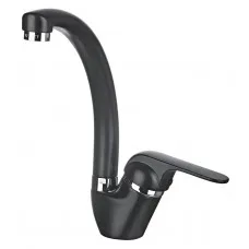 Фото товара: GRANULA 2024 смеситель, гранит, черный