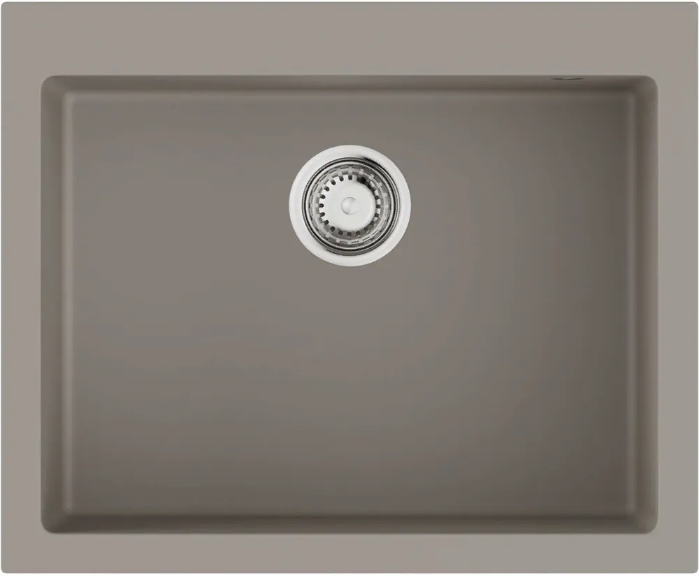 Детальное фото товара: Omoikiri Bosen 57A-GR, мойка, керамика, leningrad grey