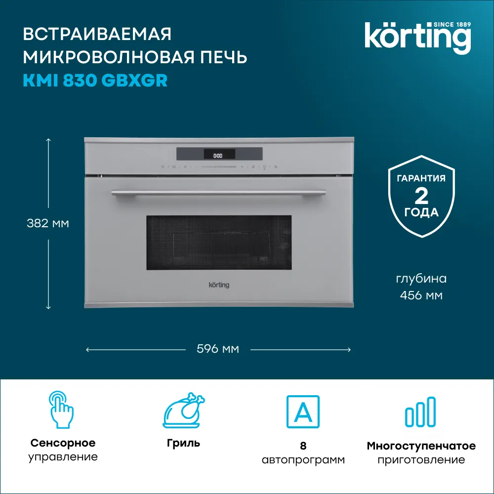 Детальное фото товара: Korting KMI 830 GBXGr