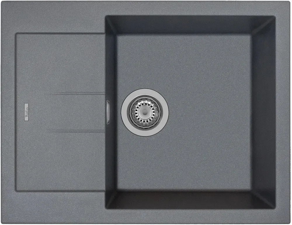 Фото товара: Rivelato LUMO LM-6550 titanio, мойка, гранит, серый